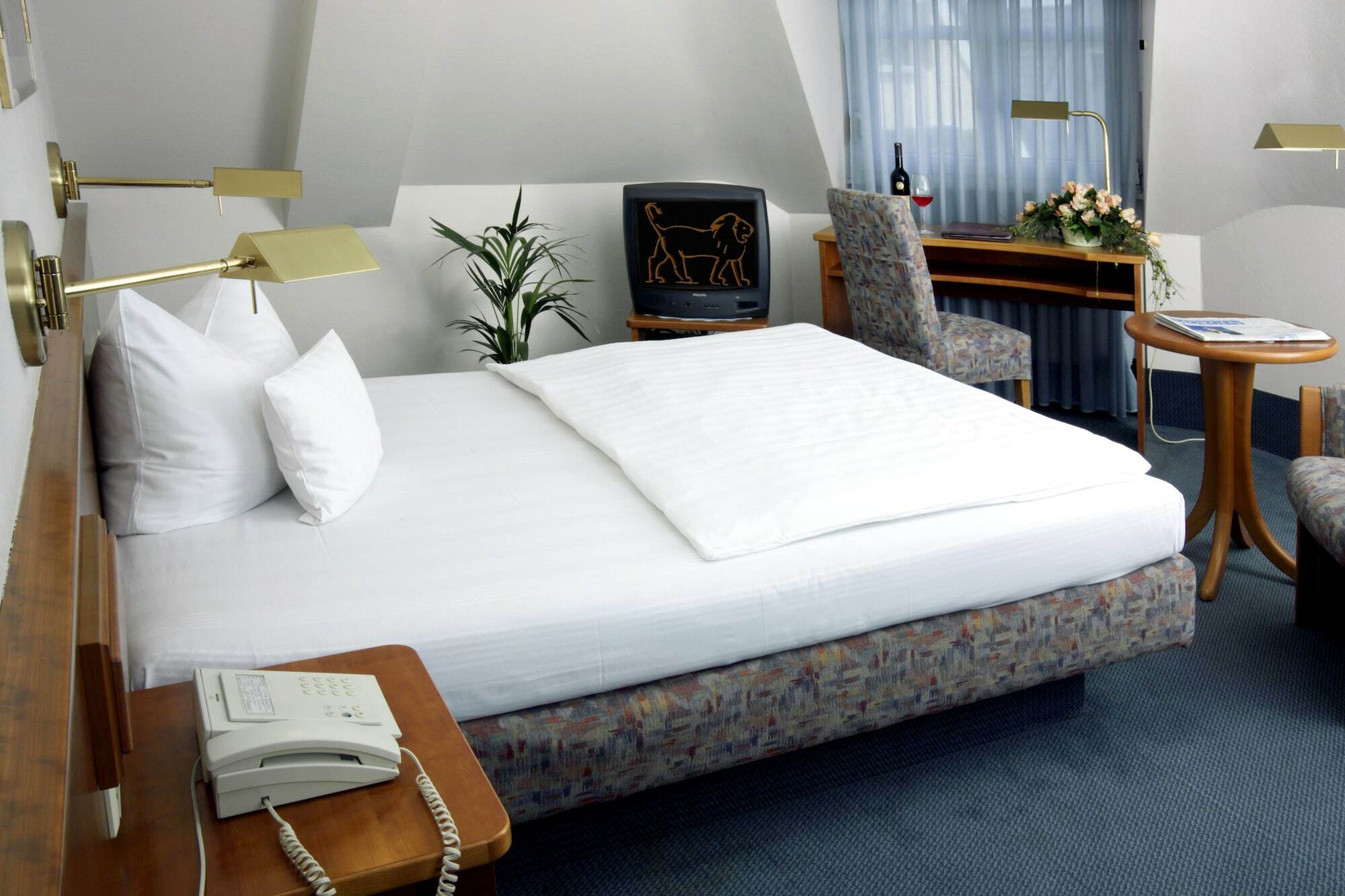 Hotel Loewen-Seckenheim Mannheim Eksteriør bilde